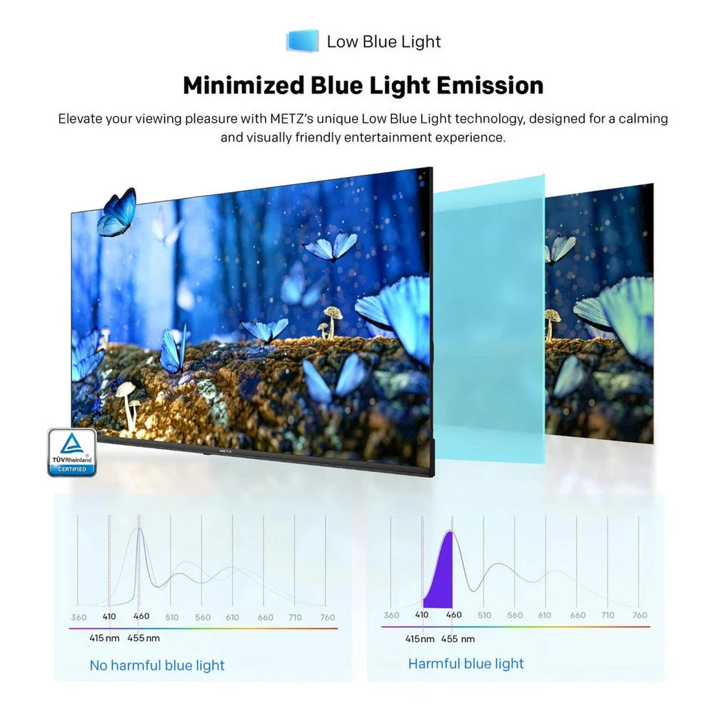 Metz 43MRF6000ZUK 43 Inch MRF6000Z 4K Ultra HD HDR DLED Smart TV with Freely 2025