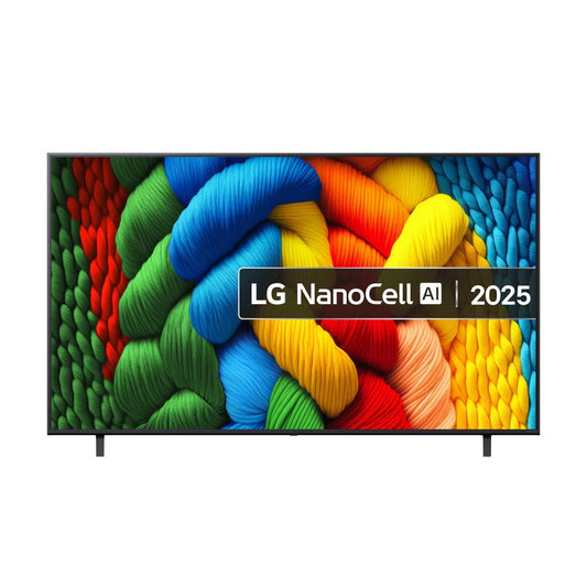 LG 75NANO80A6B 75 Inch NanoCell AI NANO80 4K Ultra HD HDR Smart TV 2025