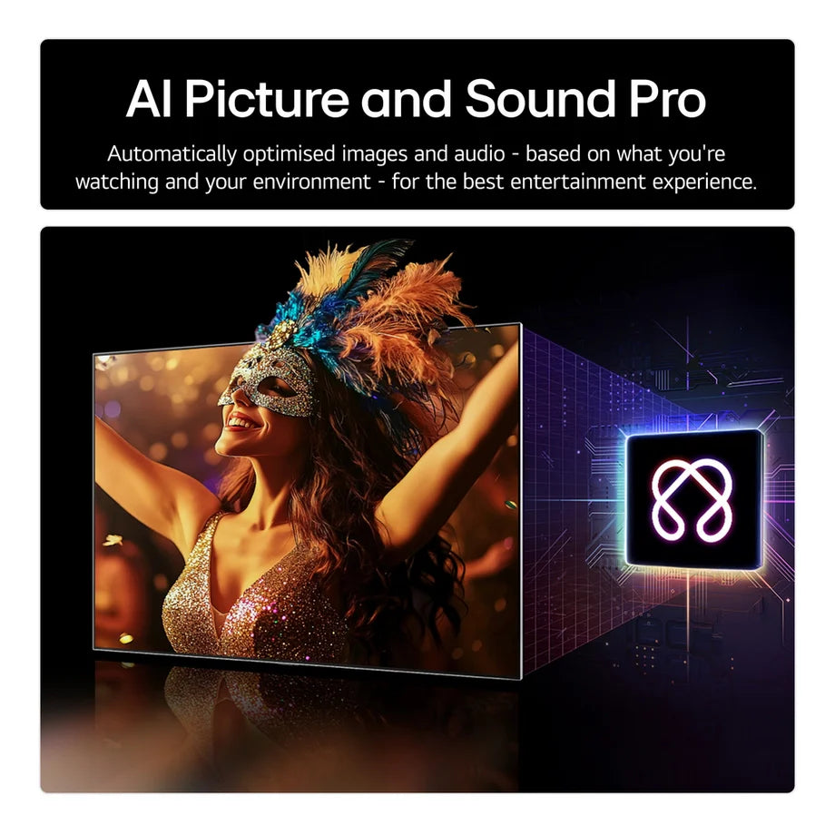 LG OLED55G54LW 55 Inch OLED evo AI G5 OLEDG54LW 4K Ultra HD HDR Smart TV 2025 - Wall mount version