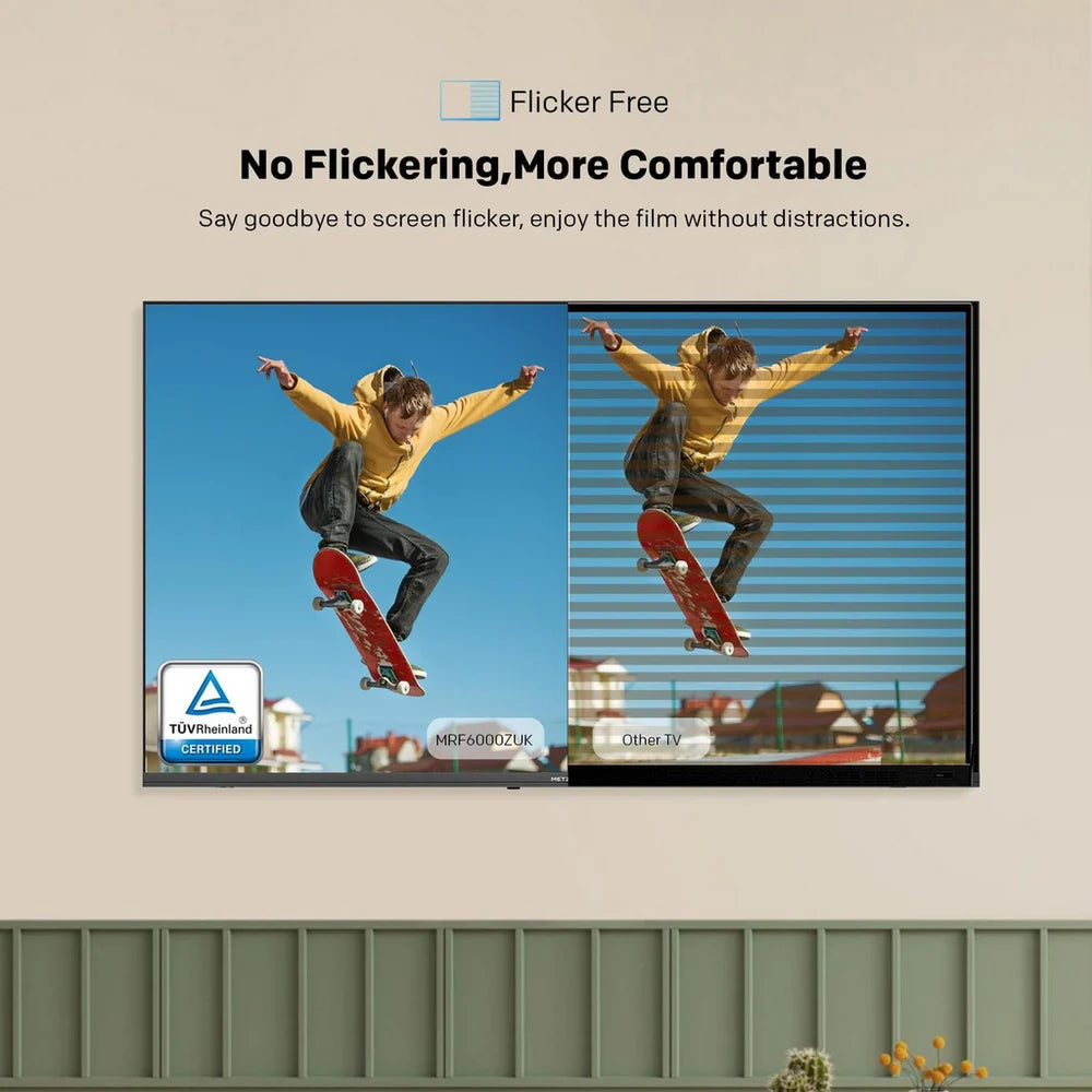 Metz 55MRF6000ZUK 55 Inch MRF6000Z 4K Ultra HD HDR DLED Smart TV with Freely 2025