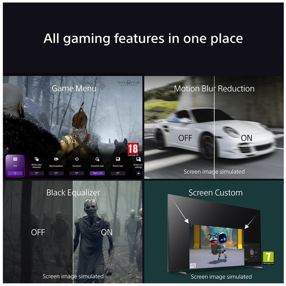 Sony K43S38BP 43 Inch Bravia 3 LED 4K Ultra HD HDR Smart Google TV 2025