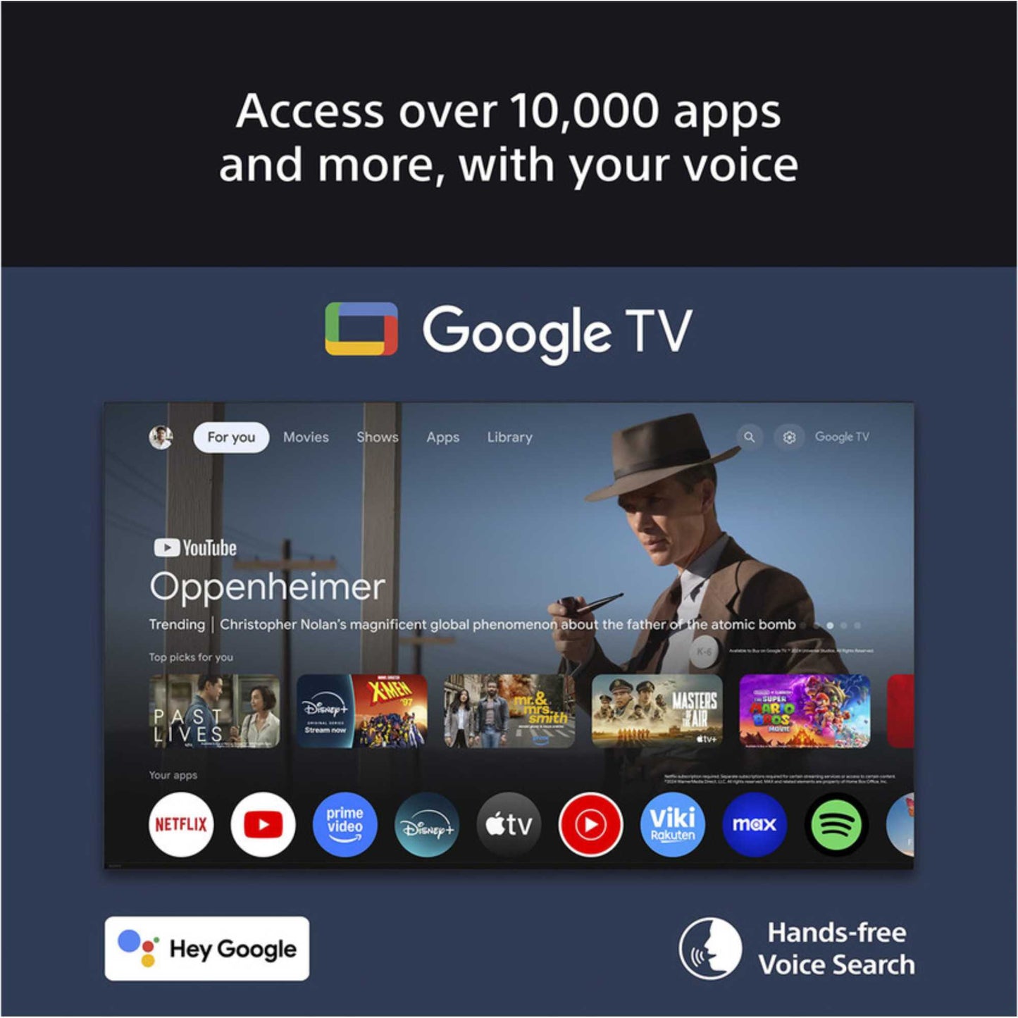 Sony K75S38B 75 Inch Bravia 3 LED 4K Ultra HD HDR Smart Google TV 2025