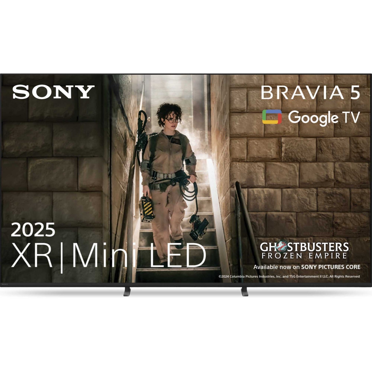 Sony K98XR55BP 98 Inch BRAVIA 5 Mini LED 4K Ultra HD HDR Smart Google TV 2025