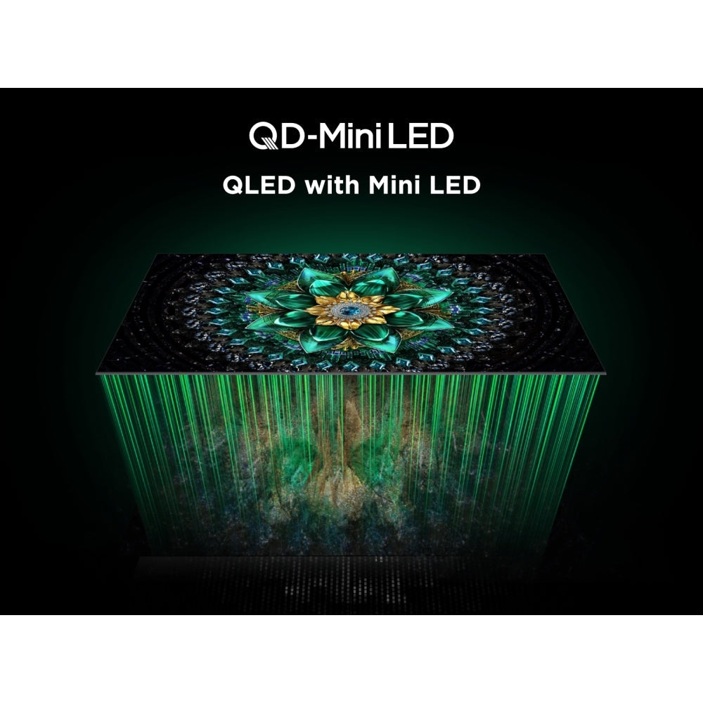 TCL 65Q6C-UK 65 Inch Q6C 4K Ultra HD HDR QD-Mini LED Smart Google TV 2025