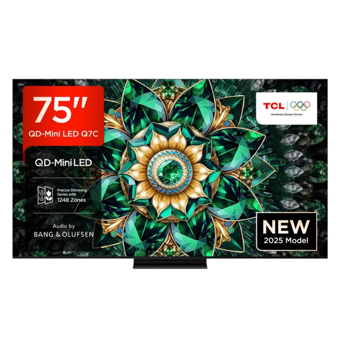 TCL 75Q7C-UK 75 Inch Q7C 4K Ultra HD HDR QD-Mini LED Smart Google TV 2025
