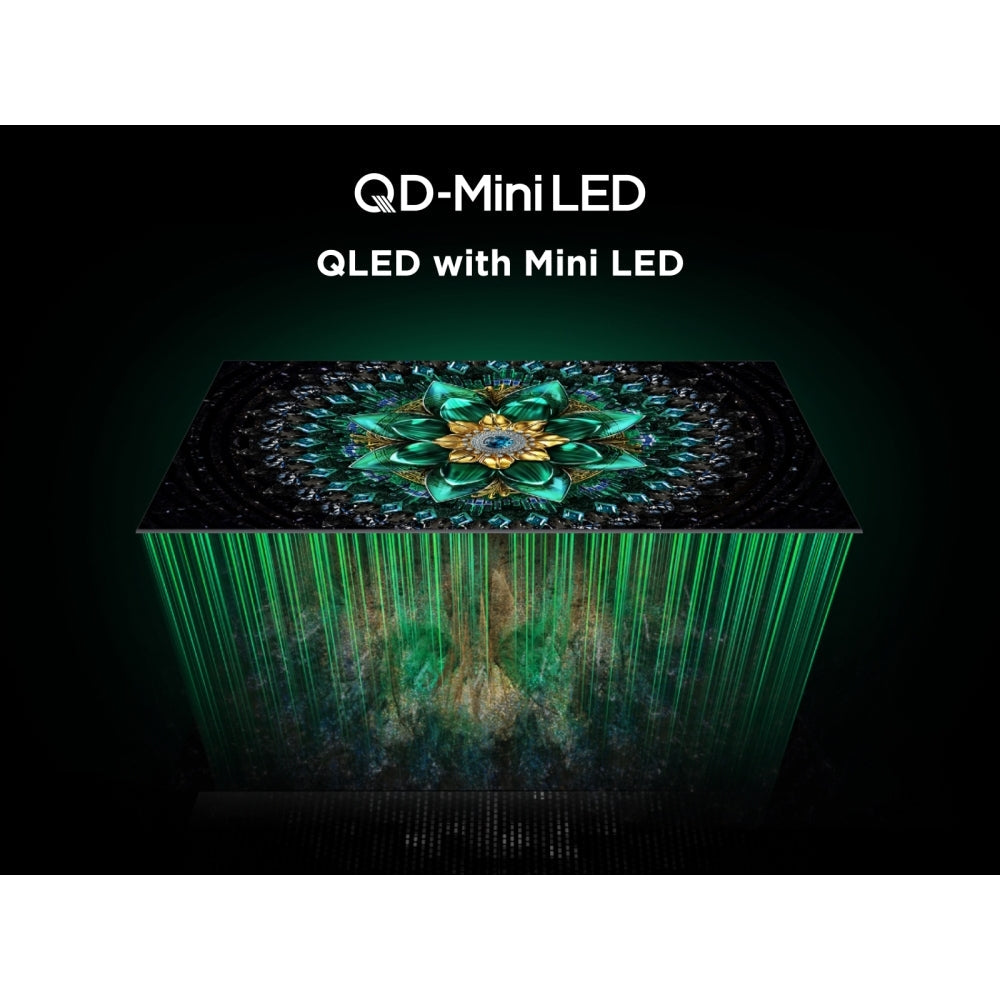 TCL 98Q6C-UK 98 Inch Q6C 4K Ultra HD HDR QD-Mini LED Smart Google TV 2025
